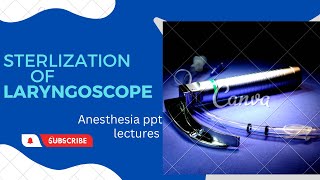 Sterilization of laryngoscope blades anesthesia equipment laryngoscope [upl. by Kaufmann]