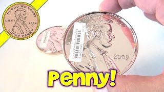 2009 Giant Lincoln Penny  100th Anniversary Commemorative Souvenir [upl. by Derrik639]