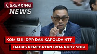 FULL Rahayu Saraswati Ungkap Sosok Ipda Rudy Soik hingga Soroti Kasus Mafia BBM saat Rapat di DPR [upl. by Dust950]