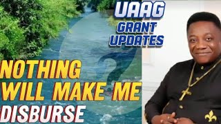 UAAG GRANT DISBURSEMENT [upl. by Dett]