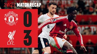 Man Utd 03 Liverpool  Match Recap [upl. by Ikram]