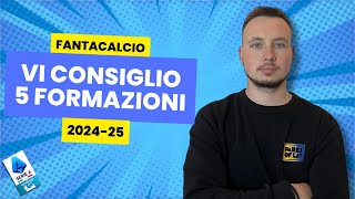 FANTACALCIO  FORMAZIONI TIPO [upl. by Airehtfele]