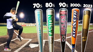 BATTLE OF THE DECADES  Which era had the hottest baseball bats [upl. by Shiroma789]