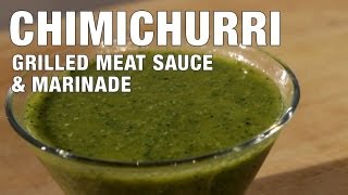 Chimichurri Steak Sauce amp Marinade  The Hungry Bachelor [upl. by Hege]