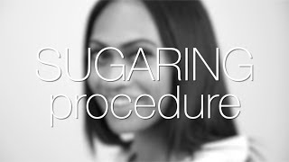 Sugaring procedure with Brazilian bikini stomach underarms and legs  Sugaring Factory [upl. by Ing15]