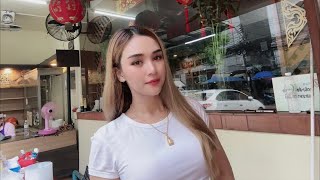 LIVE  Street Cafe with PloySai Coffee Lady Bangkok Thailand  Ploy Sai  Thai Street Food [upl. by Anikat]