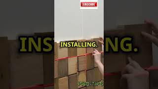 How to Make a Pallet Wood Accent Wall in One Day  Easy DIY Pallet Wood Wall Tutorial woodworking [upl. by Gninnahc473]