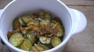 How to make Vegetable curry  Courgette Curry [upl. by Yttak]