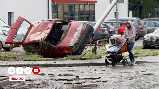 Hatalmas pusztítást okozott az árvíz Európában [upl. by Rochus]