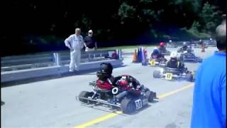 125cc Shifter Kart Race  Blackhawk Farms Raceway [upl. by Gnaw]