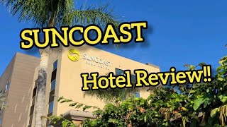 Suncoast Park Hotel Anaheim review  Beach themed Hotel [upl. by Lledniuq]