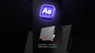 INSTALLER UN PLUGIN AVEC ZXPUXP INSTALLER SUR AFTER EFFECTS [upl. by Gnues481]