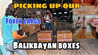 Picking up Our Balikbayan Boxes at FOREX CARGO Valenzuela Warehouse amp Lunch at Cafe Princess [upl. by Deuno]