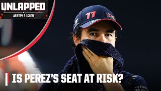 Is Sergio Perezs Red Bull seat under threat  ESPN F1 [upl. by Tennes]