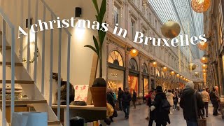 We spent 2 days in Bruxelles  Christmas diary [upl. by Indyc628]