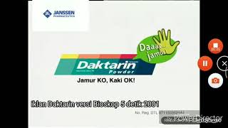 Iklan Daktarin versi Bioskop 5 detik 2001 Metrotv [upl. by Nymsaj]