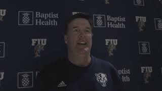 FIU Football vs Middle Tennessee  Postgame Interview [upl. by Asillam]