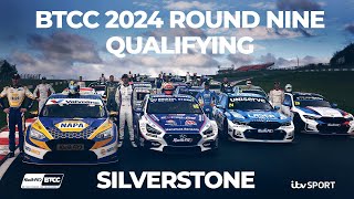 BTCC 2024 Round 9 Qualifying Silverstone BTCC  ITV Sport [upl. by Naud561]