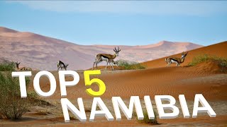 Top 5 Places in Namibia 2024 [upl. by Pelage]