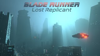 Blade Runner  LOST REPLICANT  AudioVisual AMBIENCE for Work Study and Relaxation  8 Hours [upl. by Zawde]