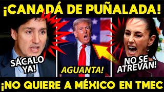 ¡CANADA NOS APUÑALA POR LA ESPALDA QUIEREN SACAR A MX DEL TRATADO [upl. by Roland]