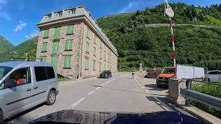 Driving over the Grimsel Pass and Furka Pass  Switzerland  August 2024 [upl. by Aihseya94]