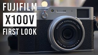 FUJIFILM X100V vs X100F  First Look [upl. by Coulson]