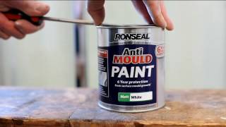 Ronseal Anti Mould Paint  Treating and Preventing Mould [upl. by Ginger628]