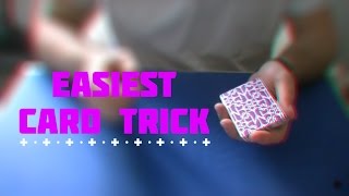 WORLDS EASIEST amp SIMPLEST CARD TRICK  TUTORIAL [upl. by Shannon]