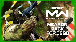 CSGO Release Call of Duty Modern Warfare 2019 Weapon pack [upl. by Edmead126]