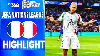 Italia Francia 31 Gli Highlights  UEFA Nations League  france  italie Résumé  France vs Italy [upl. by Mignonne]