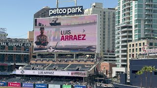 Lineup Padres vs Gigantes Petco Park 892024 [upl. by Ytirahs]