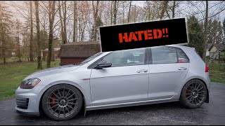 The Forbidden Mk7 GTI Mod Installing VW OEM Roof Rack [upl. by Chesna395]