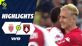 AS MONACO  FC METZ 2  1  Highlights  ASM  FCM  20232024 [upl. by Yenahteb643]