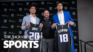 Great Chemistry Meet The Sacramento Kings 2023 Draft Picks [upl. by Atok]