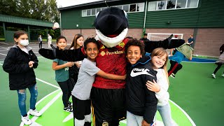 Sounders FC partners with Providence Renton School District amp Regence to open mini pitch in Renton [upl. by Etam204]