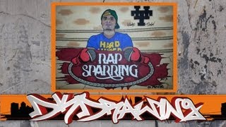 Drawing Rap Sparring Letters amp Olli Banjo Character  HometownTV [upl. by Silva]