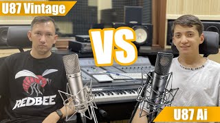 Test Neumann U87 Vintage vs Neumann U87 Ai vs Neumann U47 [upl. by Eenobe]