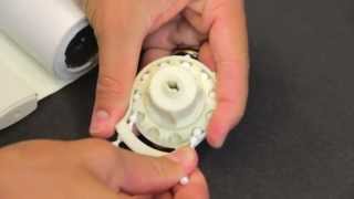 How to Replace Chain In a Rollease Roller Shade Clutch [upl. by Uriiah]