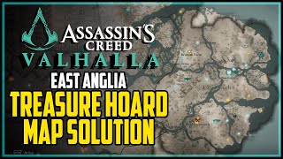 East Anglia Treasure Hoard Map Solution Assassin’s Creed Valhalla [upl. by Gallagher]