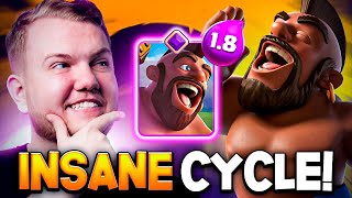 18 HOG CYCLE😱 FASTEST DECK IN CLASH ROYALE [upl. by Eniamurt]