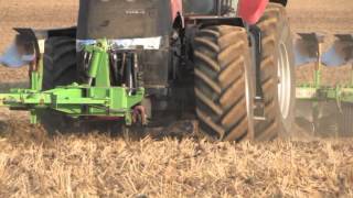 Case IH Magnum amp Laforge Front hitch with DynaContour [upl. by Ayekahs994]