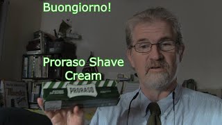 PRORASO Shaving Cream Review and HOW TO Demonstration [upl. by Schweitzer]