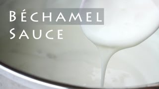 Basic Béchamel Sauce Recipe 베샤멜 소스 만들기 [upl. by Oretna]