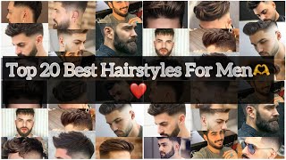 Top 20 Best Hairstyles For Mens in 2024  Haircut for Men 2024  🫶 [upl. by Sprage]