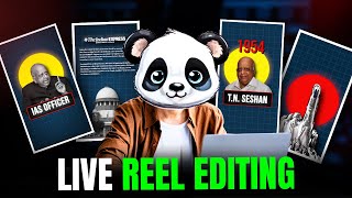 Live Reel Editing for My Client  Step by Step Viral Reels Editing  Premiere Pro Editing Tutorial [upl. by Buford329]