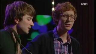 Kings of Convenience sing quot2425quot live [upl. by Keene]