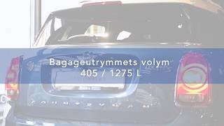 MINI Countryman bagageutrymme [upl. by Dnalra]