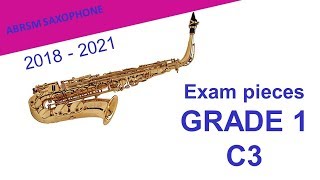 Saxophone ABRSM Grade 1 2018 2021C3 Trad English Sweet Nightingale arr Lewin [upl. by Anirual]