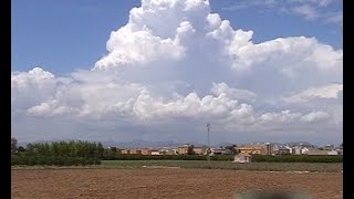 Cumulonimbus timelapse 15062015 [upl. by Nibla]